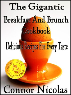 cover image of The Gigantic Breakfast and Brunch Cookbook